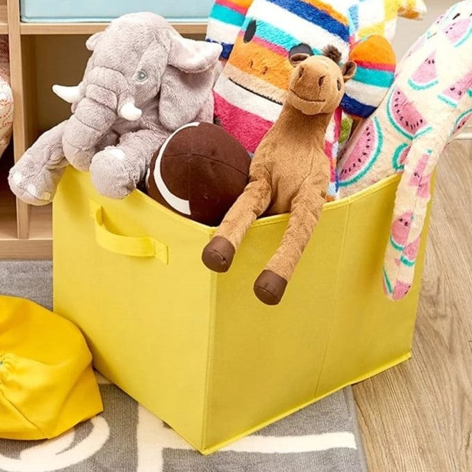Foldable Storage Box with Handles – Large Space-Saving Organizer