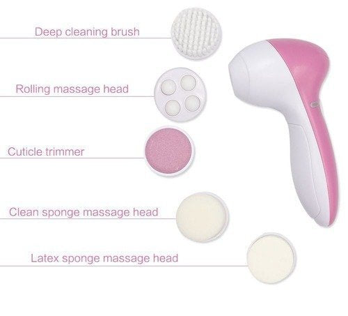 ✨ GlowMuse™ — 5-in-1 Facial Cleansing & Massage Beauty Tool