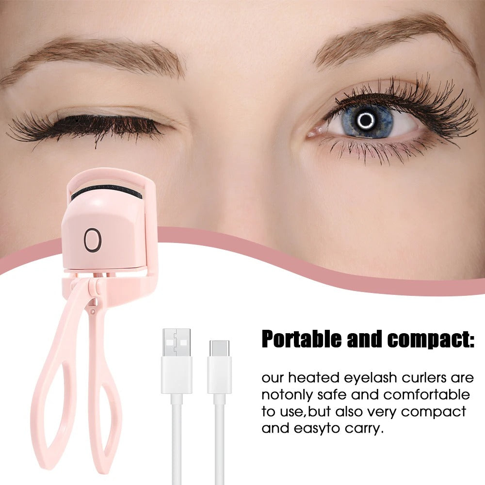 ✨ LashGlow™ — Heated Eyelash Curler