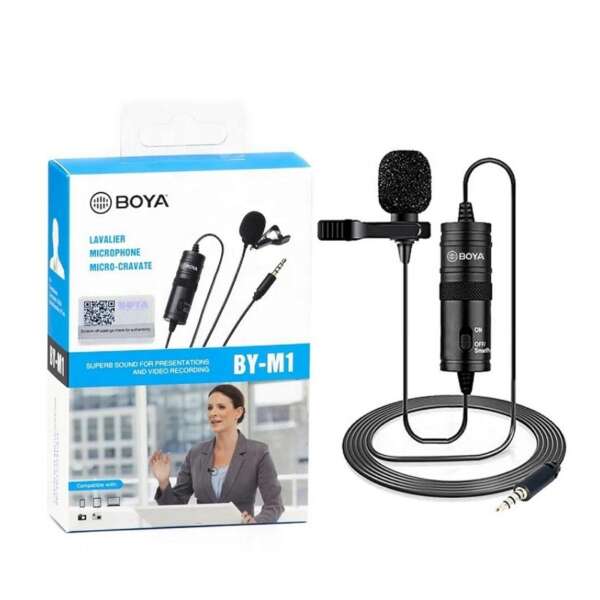 Boya BY-M1 Pro Studio-Grade Omnidirectional Lavalier Microphone (SEO-Focused & High-Intent)