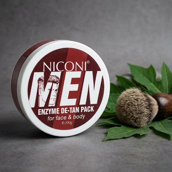 Niconi Men Active Enzyme De-Tan Face & Body Pack (300g) (SEO-Focused & High-Intent)
