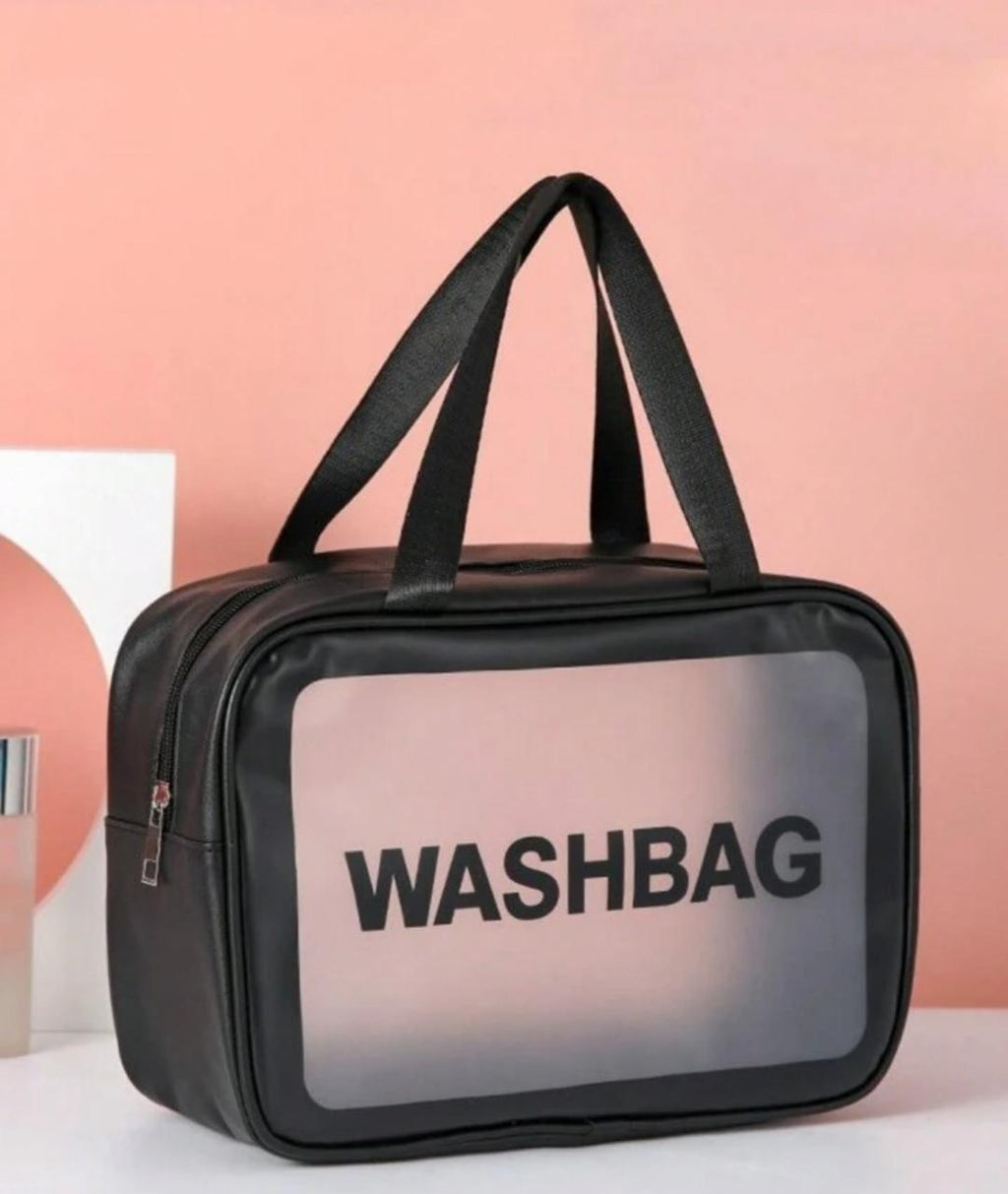 ClearTote Waterproof Travel Makeup & Toiletry Washbag (High-Energy & Brandable)