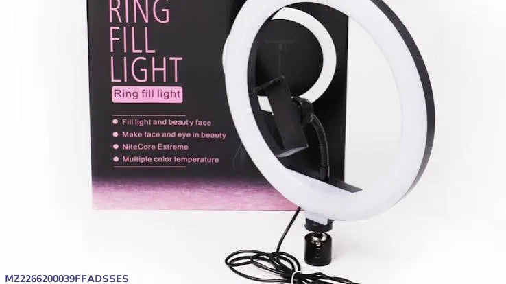 GlowPro™ LED Ring Fill Light with Adjustable Phone Holder