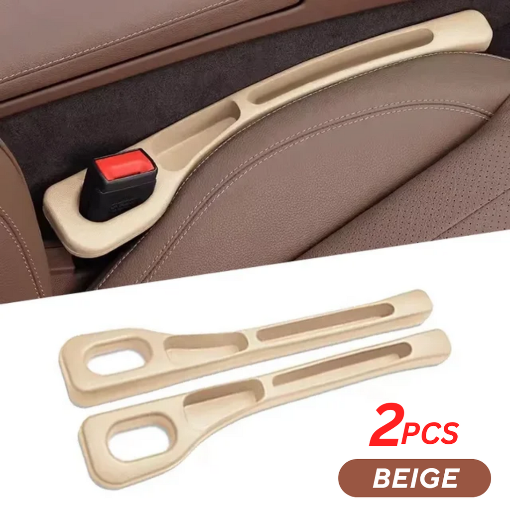 Premium Car Seat Gap Filler Organizer (2-Piece Set) – Anti-Drop Side Pocket & Storage Slot