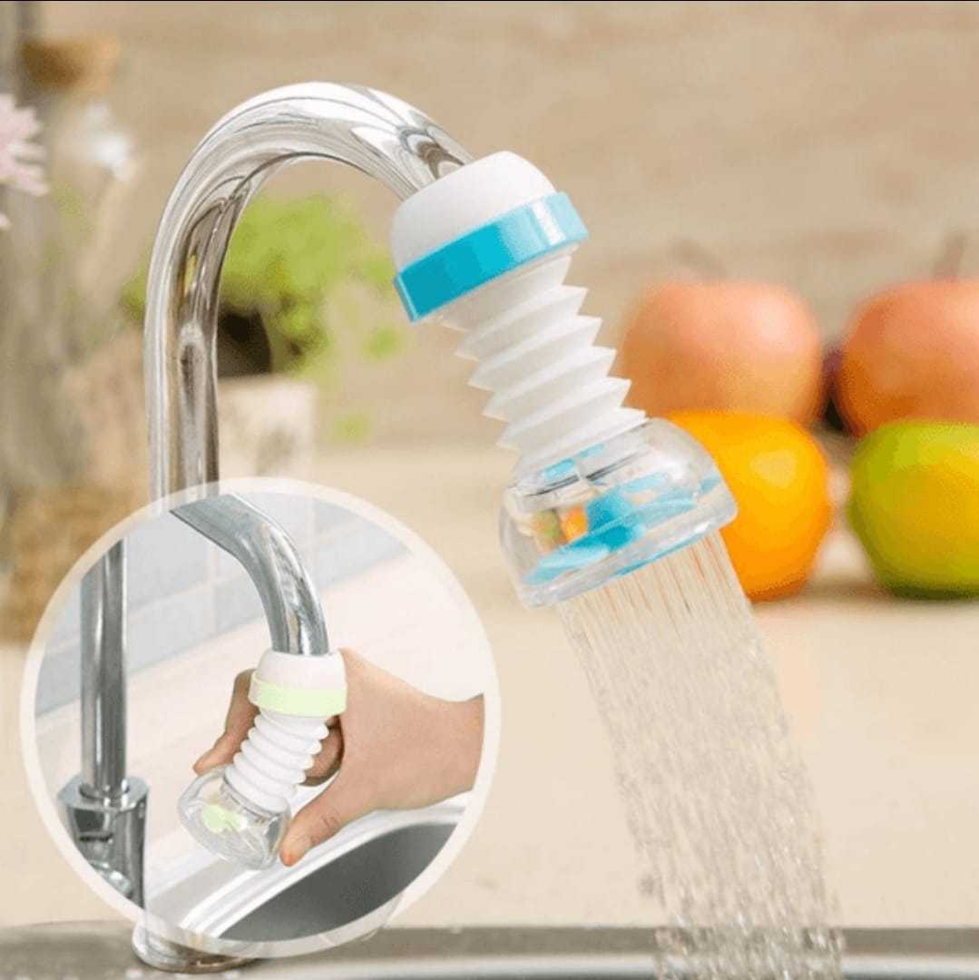 360° Rotating Faucet Sprayer – Flexible Kitchen Sink Water Spray Attachment