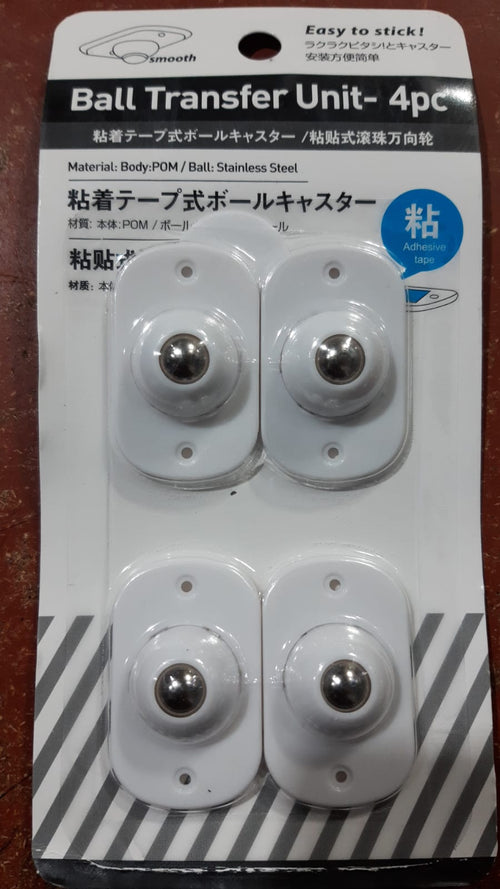 360° Ball Transfer Unit – Set of 4 | Smooth & Easy Moving Furniture Casters