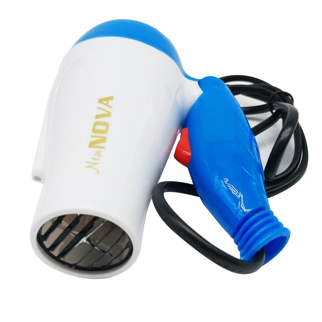 NOVA 1000W Foldable Mini Hair Dryer – Compact Travel Hair Dryer
