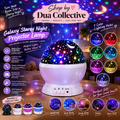 Galaxy Starry Night Projector Lamp – LED Moon & Stars Ambient Light