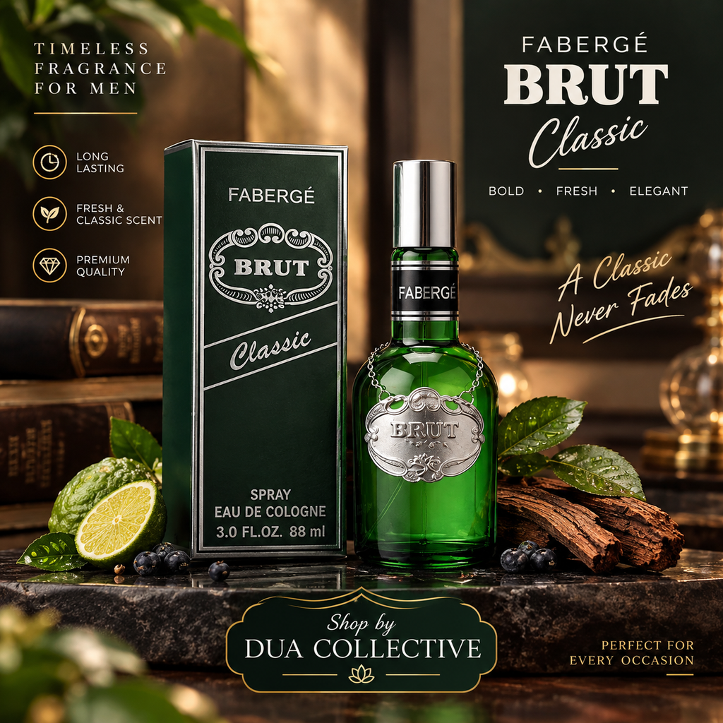 Fabergé Brut Classic Eau de Cologne – Timeless Men’s Fragrance