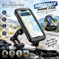 Waterproof Motorcycle Phone Holder Case – 360° Adjustable Handlebar Mount