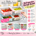 Pull-Out Refrigerator Storage Basket – Space-Saving Fridge Organizer