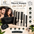 Premium 10-Piece Hair Styling Comb Set for Men & Women | Professional Hair Care Kit