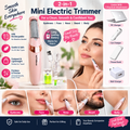 SmoothGlow™ Mini USB Rechargeable Facial & Precision Trimmer