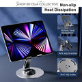 FlexiView™ 360° Rotating Aluminum Stand for iPad & Tablets