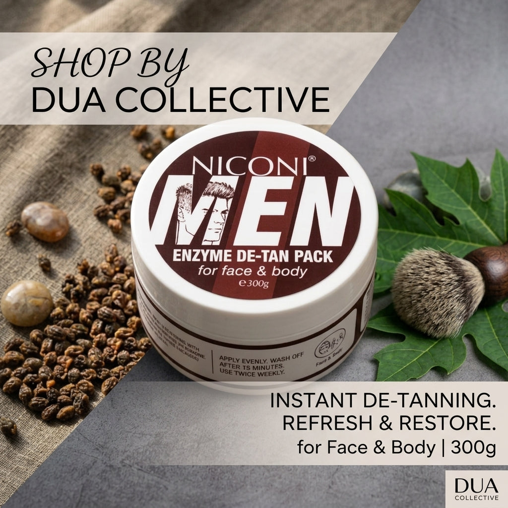 Niconi Men Active Enzyme De-Tan Face & Body Pack (300g) (SEO-Focused & High-Intent)